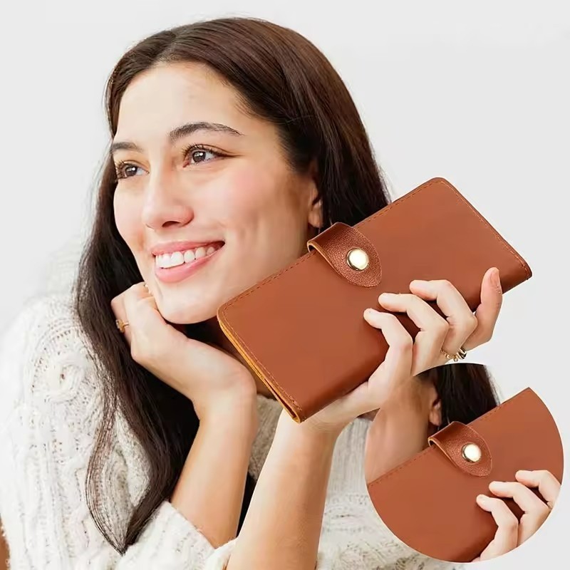 [GUUDUU] Khóa túi da thời trang - Nút thủ công - Dành cho phụ kiện túi xách DIY - Khóa khóa chốt ví - Khóa gói thẻ / Giao hàng miễn phí
