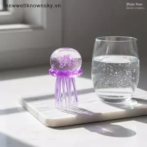 MỚI sứa Squishy Needoh Fuzz Ball Màu sắc ngẫu nhiên Đồ chơi căng thẳng mềm mại dành cho người lớn Trẻ em Thư giãn SKY