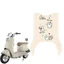 Tailing First Love Foot Mat eb Xe Điện Chuyên Dụng Chân Thảm Chống Thấm Nước Chống Nắng Điện Xe Máy Đệm Chân Ghế Phụ Kiện Trang Trí BD5G