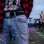 Dây đeo thắt lưng hợp kim phong cách Punk dành cho quần jean Dây đeo thắt lưng hông thời trang có thể điều chỉnh độ dài