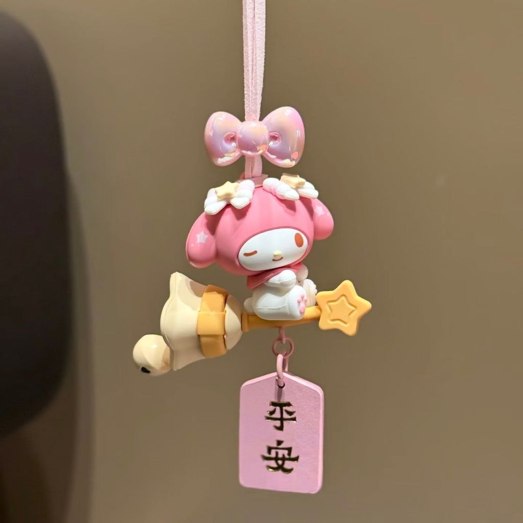 Sanrio Fantasy Star Moon Series Cô Gái Trái Tim Móc Khóa Giai Điệu HelloKitty Xe Trang Trí Móc Treo Xe 26.3.22