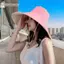 Cheenm Rộng Vành Mũ Chống Nắng Nữ Chống Tia UV Đi Bộ Đường Dài Người Cá Mũ Gấp Mùa Hè Cotton Thoáng Khí Bãi Biển Mũ Bucekt VN