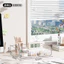 Trong Suốt Trong Suốt Để Bàn Tập Tin Vuông Kệ Quản Lý Sách Văn Phòng Acrylic a4 Giấy Hộp Bốn Lưới 5.31 NBJQ