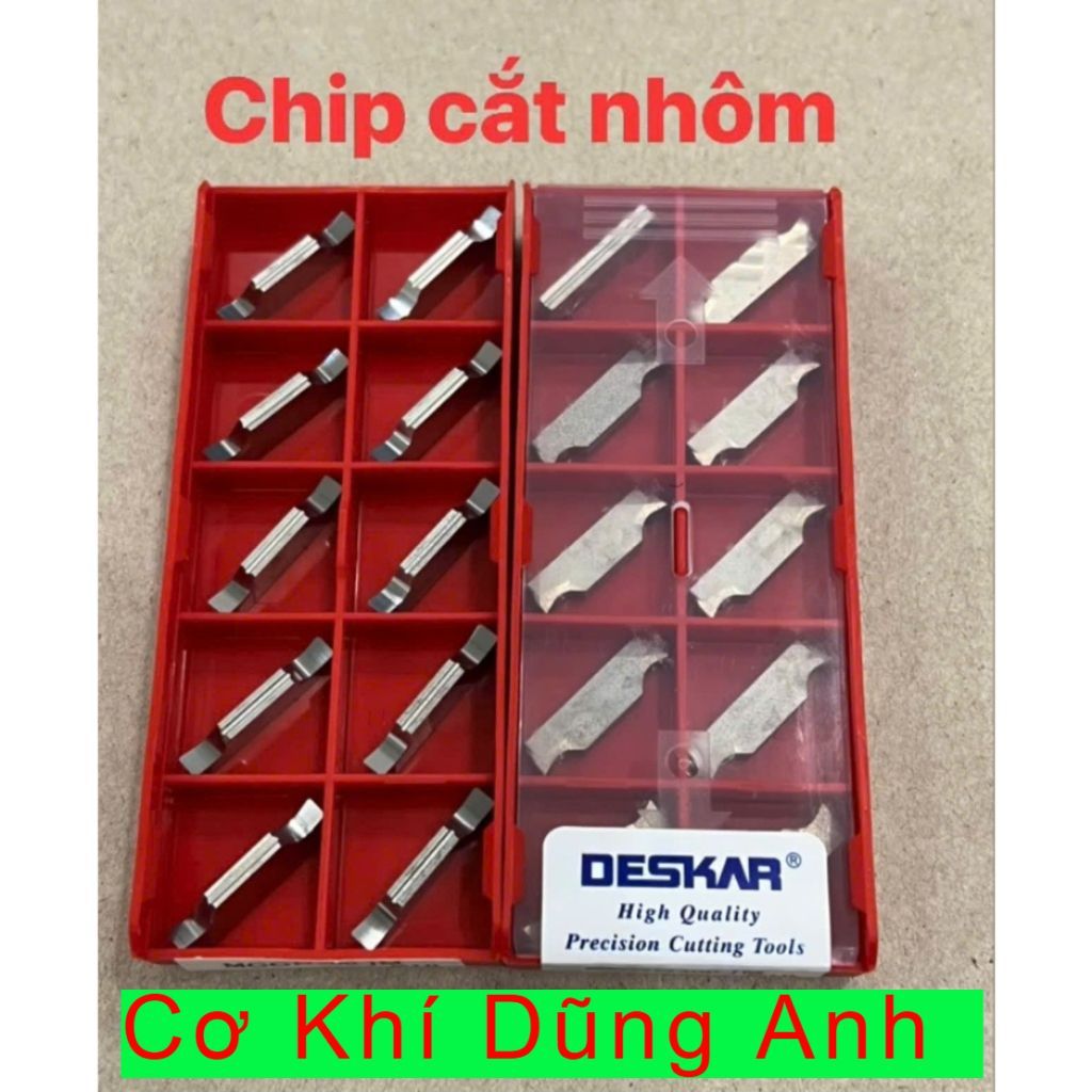 Chip cắt chuyên nhôm hãng Deskar chip thông dụng