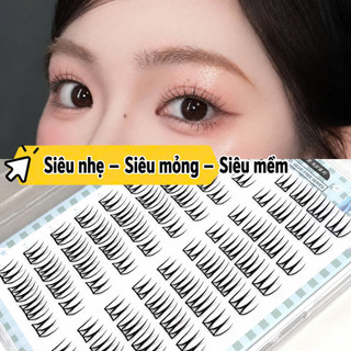 Lông Mi Giả Hình Chữ U , Mi Thiên Nga , Mi Em Bé , Mi Mỏng Tự Nhiên Cho Nữ.