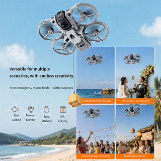 Dành Cho DJI Avata 360 Máy Bay Không Người Lái Địa Từ airdrop Từ Xa Máy Bay Ném Biển Câu Cá Drone Phụ Kiện