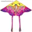 MỚI 90 * 55cm Diều Bướm Cầu Vồng Ngoài Trời Có Thể Gập Lại Trẻ Em Diều Với Dây Điều Khiển 50M SKY