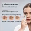 Máy mát xa mắt bằng điện trị liệu ánh sáng xanh đỏ - Thiết bị sưởi ấm cho quầng thâm và bọng mắt