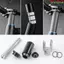 VVDZA Xe Đạp Nĩa Thân Nối Dài MTB Đi Xe Đạp Ẩn Tay Cầm Tăng Áp Nĩa Thân Mở Rộng Riser Xe Đạp Nĩa Điều Chỉnh Tay Cầm Nâng