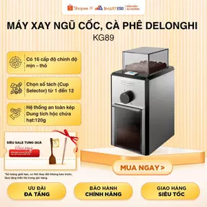 Máy xay ngũ cốc, cà phê hạt DeLonghi KG89 Coffee Grinder | Chính hãng,Bảo hành 12 tháng