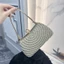 Túi Nữ Thời Trang Một Vai Messenger Nhẹ Sang Trọng Cao Cấp Túi Tối Retro Ngọc Trai Đẹp Full Kim Cương Tay
