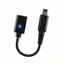 Btsg Cáp cấp nguồn USB Type C đa năng Chiều dài 10Cm với đèn báo trạng thái sạc LED để tiện lợi