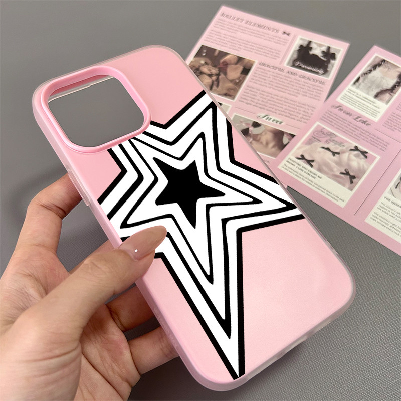 Ốp lưng điện thoại họa tiết tem mùa hè cho iPhone 17/16 Pro Max/15/14/13/12/11