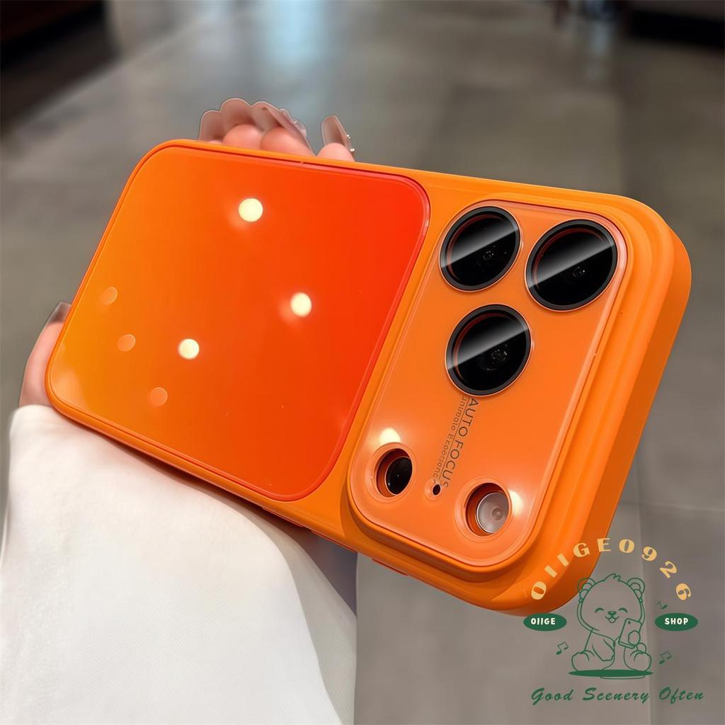 【 Ốp lưng iPhone17 】 Ốp điện thoại acrylic gradient nhạy cảm với da iphone17 Pro Max 16 15 14 13 vỏ cho vỏ iPhone vỏ mềm silicon TPU chống sốc
