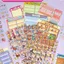 BEABOUT Nhãn dán phong cảnh, Cửa hàng Cảnh 6 cảnh Nhãn dán Sách, PET Die Cut DIY Nhãn dán cảnh thu nhỏ cho trẻ em