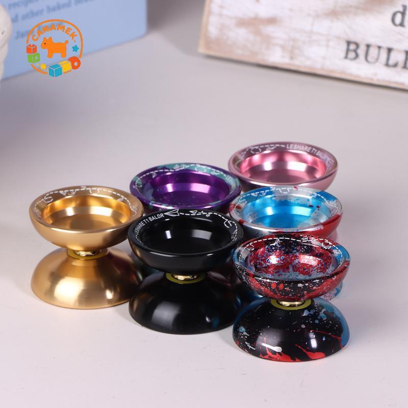 CANAMEK Trẻ Em Người Mới Bắt Đầu Hợp Kim Chuyên Nghiệp Yoyo Ballpetitive Yoyoball Người Lớn Trẻ Em Yoyoyoball Với 5 Dây CSF