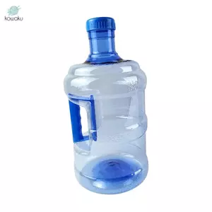 Hộp đựng nước, Dung tích 5L, Xô nước khoáng, Xô nước nguyên chất bền, Bình nước tròn có thể tái sử dụng, Carafe lưu trữ nước cắm trại cho