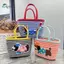 Springevenstar Xúc Xích Chó Túi Xách Nữ Túi Tote Dệt Dây Cotton Cho Phong Cách Đa Năng Springevenstar