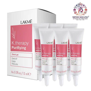 Tinh chất K.Therapy Shock Gel Lakme giảm gàu trước khi gội 15mlx6 [ MK ]