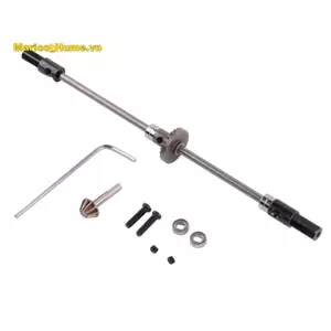 Bộ cầu bánh răng thép trục sau bằng kim loại cho D12 C14 C24 C34 B14 B24 B16 B36 1 / 16 RC Xe nâng cấp các bộ phận
