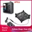 apill Yoidesu 140mm Quạt 12V 0.45A 700-2800RPM Có thể điều chỉnh tốc độ Làm mát chơi game PC yên tĩnh Tương thích với bảng điều khiển máy tính để bàn