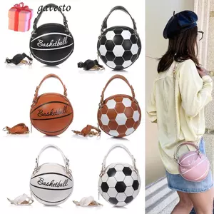 Túi đeo vai tròn GAVESTO Da thời trang Totes nhỏ thông thường