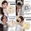 Quá Khổ Ba Lê Tính Khí Cao Cấp Scrunchy Tóc Vòng 2025 Ren Satin Ngọt Bóng Tóc Dây Phụ Kiện Tóc Đầu Dây