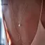 LUImo Đơn Giản Nhiều Lớp Ngọc Trai Ba Thả Dây Xích Nelace Nữ Thời Trang Kim Loại Dài Baless Cơ Thể Dây Xích Cô Dâu Cưới Trang Sức Phụ Kiện SBS