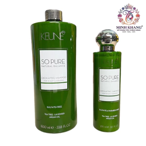 Dầu gội chuyên dành cho da gàu KEUNE So Pure Exfoliating Shampoo ( for scalp cleansing ) 1000ml [ MK ]