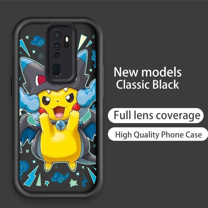 Ốp Lưng Cho OPPO A9 2020 A5 2020 A11 Hoạt Hình Silicon Mềm TPU Pikachu Bulbasaur Pokémon Angel Eye Vỏ Điện Thoại Chống Sốc