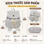 Balo Dây Rút Caro,Vải Dù Trượt Nước,Đơn Giản,Thời Trang,Hợp Đi Học Đi Chơi Đi Làm Du Lịch
