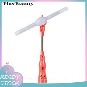 < Pluscloth > Flashing Light Up LED Spinning Music Windmill Strip Shape Quà tặng đồ chơi trẻ em
