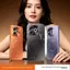 Ốp Lưng Cho Xiaomi 17T Pro Cool Series Họa Tiết Da Không Có Vân Tay Thu Hút Từ Tính Giá Đỡ Xoay Chống Rơi Vỏ Điện Thoại