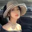 Mũ chống nắng sọc vành rộng AA dành cho nữ Chống tia cực tím Colorblo Mũ ngư dân mùa hè cho bãi biển Du lịch ngoài trời VN