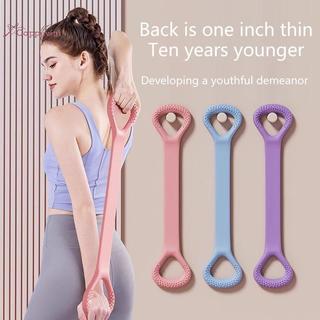 Dây kháng lực silicon Cappuvini tập gym, yoga, kéo cao su, phụ kiện thể dục tại nhà