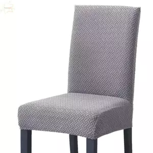 Bọc ghế Jacquard AWNGD, co giãn, bọc toàn bộ ghế không tay, dễ giặt, dùng cho ghế cao 47–60cm