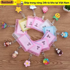 BAMBOOB với cuộn có thể thu vào Thẻ tên dễ thương Y tá có thể thu vào Thẻ làm việc kinh doanh bác sĩ y tá