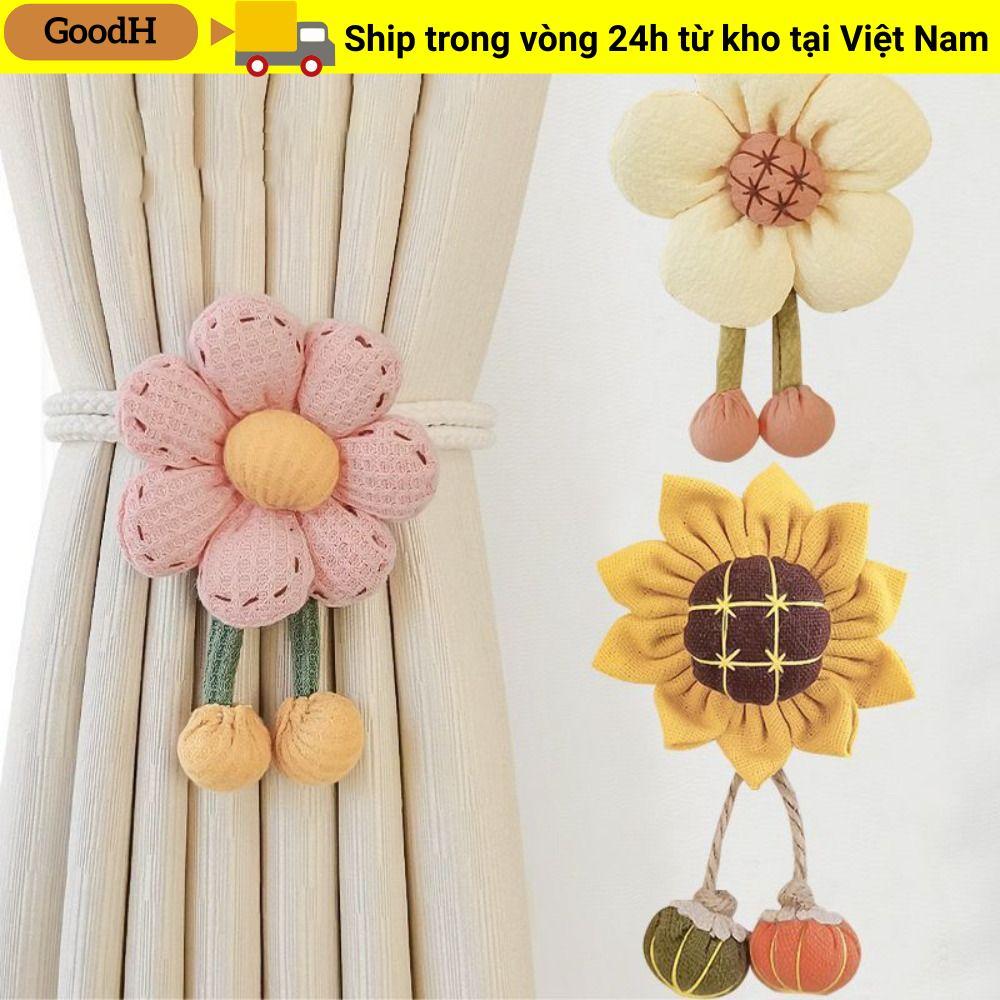 GOODH Khóa Rèm, Hoạt Hình Có Thể Điều Chỉnh Hình Hoa Dây Buộc Rèm, Dây Đàn Hồi Dây Rèm Phòng Trẻ Em Trang Trí Nhà
