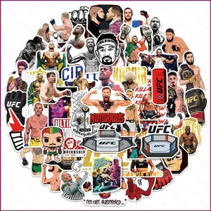 YT4 50 Cái / bộ UFC Dán Ultimate Fighting Championship Graffiti Hành Lý Chống Thấm Nước Trang Trí