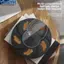 <cosyh>Silent USB Rechargeable Fly Trap with 360 Degree Rotating Bait for Indoor Spaces