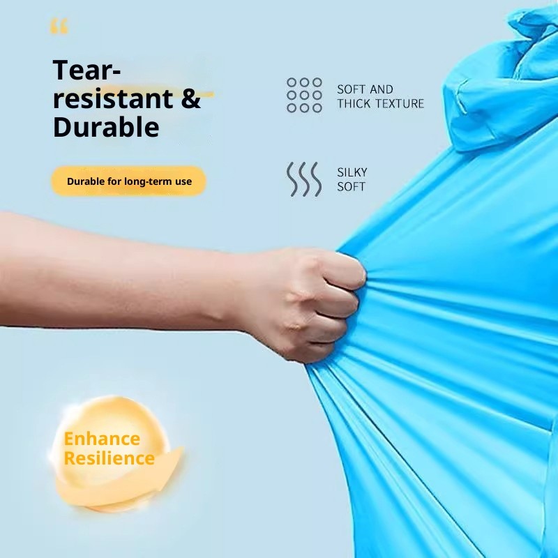 Áo mưa EVA dày VG dành cho người lớn Unisex Áo mưa dài có mũ trùm đầu chống nước Bảo vệ đi xe đạp ngoài trời