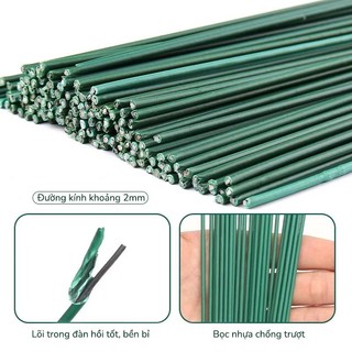 Cành Kẽm Nhung Bọc Nhựa 30cm – Làm Hoa Handmade, Kẽm Cắm Hoa Giả, Decor Bàn Bon Sai Trang Trí Phòng