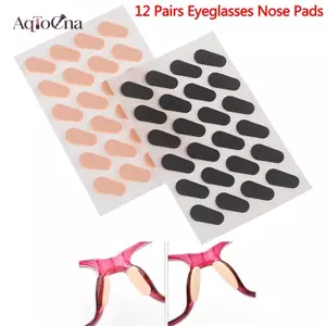 AqToCna 12 Cặp Keo Mắt Softfort Bọt Miếng Đệm Mũi Chống Trơn Trượt Kính Mắt Mũi AqToCna