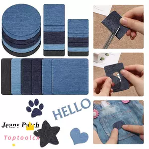 TOPTOOLCX 4 Cái Trang phục may khuỷu tay đầu gối Iron-on