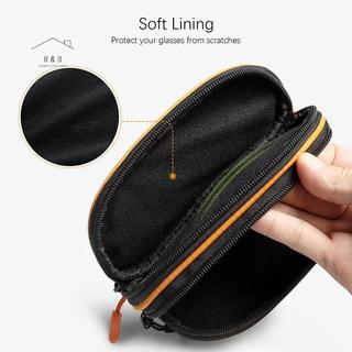 RO > Hộp đựng kính râm hai lớp mới Túi du lịch chống nước Đa chức năng Chất liệu bền Hộp lưu trữ Chuyến đi kinh doanh Mới