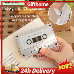 Ghi Chip Thiệp Chúc Mừng Bằng Giọng Nói Hộp Nhạc Có Thể Ghi Thẻ Lời Thú Tội Quà Tặng Mini