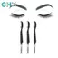 GHX 1 Cái Mục Đích Kép Hai Đầu Không Gỉ Lược Lông Mi Lông Mày Lược Trang Điểm Mascara Bàn Chải Lông Mi Cây Đũa Phép Dụng Cụ Trang Điểm VN