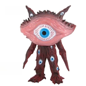 Kẹo cao su mềm Jiaen Q Strange Beast Eye Q Hình Quái vật Kẹo cao su mềm Bé trai Siêu nhân Nhân Nhân vật hành động Mô hình Đồ chơi trẻ em Chiều cao 15cm