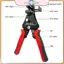 Dụng cụ cắt & uốn dây đa chức năng POWER cho dây đồng trục & điện tự động.