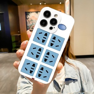 Ốp lưng ổ cắm sáng tạo, thiết kế cho người yêu phong cách độc lạ Bảo Vệ Camera Cấp iPhone 17/16/15/14/13/12/11/X/XS Max